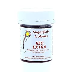 Sugarflair red extra for sale  Delivered anywhere in UK