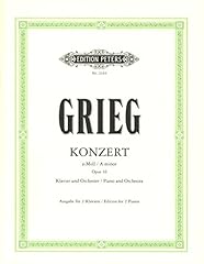Grieg konzert opus d'occasion  Livré partout en France