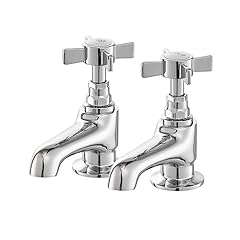 Basin taps pair for sale  Delivered anywhere in UK