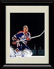Framed Wayne Gretzky Autograph Replica Print - Edmonton for sale  Delivered anywhere in USA 