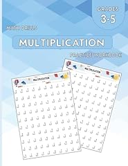 Math drills multiplication for sale  Delivered anywhere in Ireland
