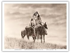 Cheyenne warriors horseback for sale  Delivered anywhere in USA 