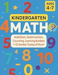 Kindergarten math workbook d'occasion  Livré partout en France