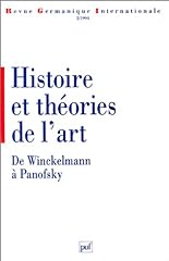 Histoire théories art. d'occasion  Livré partout en France