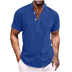 Men henley shirts for sale  Delivered anywhere in UK