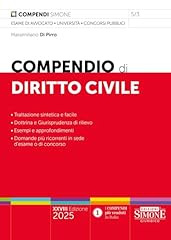 Compendio diritto civile usato  Spedito ovunque in Italia 