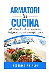Armatori cucina ricette usato  Spedito ovunque in Italia 