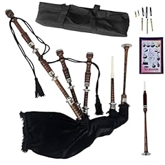 Natural wood bagpipe for sale  Delivered anywhere in UK