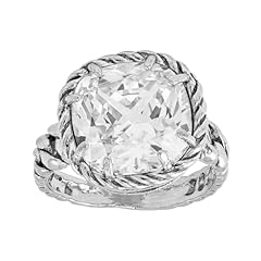 Silpada 'Braided Brilliance' Cubic Zirconia Cocktail for sale  Delivered anywhere in USA 
