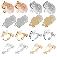 Golden clip earring for sale  Delivered anywhere in USA 