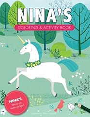 Nina coloring activity for sale  Delivered anywhere in UK
