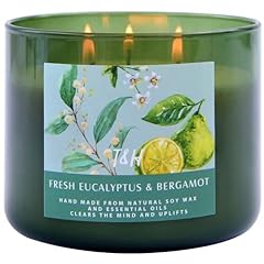 Eucalyptus bergamot candle for sale  Delivered anywhere in USA 