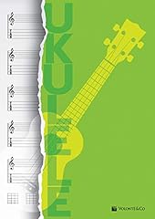 Quaderno musica ukulele. usato  Spedito ovunque in Italia 
