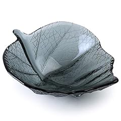 Glass leaf bowl for sale  Delivered anywhere in USA 