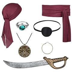 Pcs pirate costume for sale  Delivered anywhere in USA 