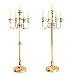 Gold candelabra wedding for sale  Delivered anywhere in USA 