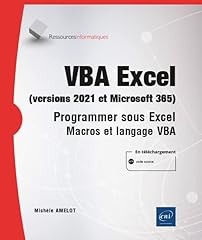 Vba excel programmer d'occasion  Livré partout en France