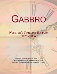 Gabbro webster timeline for sale  Delivered anywhere in UK