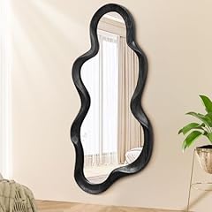 Black asymmetrical mirror for sale  Delivered anywhere in UK