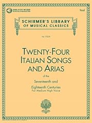 Italian songs arias for sale  Delivered anywhere in USA 