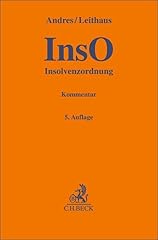 Insolvenzordnung kommentar gebraucht kaufen  Wird an jeden Ort in Deutschland