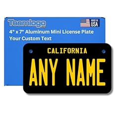 Teamlogo personalized californ for sale  Delivered anywhere in USA 