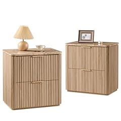 Fluted nightstand set for sale  Delivered anywhere in USA 