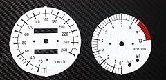 White speedometer tachometer for sale  Delivered anywhere in UK