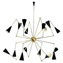 Italian brass chandelier for sale  Delivered anywhere in USA 