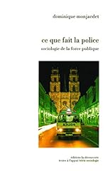 Police. sociologie publique d'occasion  Livré partout en France