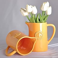 Ceramic pitcher vase for sale  Delivered anywhere in USA 