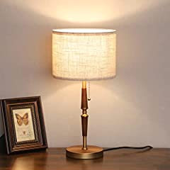 EDISHINE Modern Table Lamp, Bedside Lamp with Pull for sale  Delivered anywhere in Canada