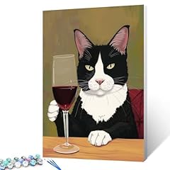 Tuxedo cat paint for sale  Delivered anywhere in USA 