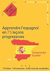 Apprendre espagnol leçons d'occasion  Livré partout en France