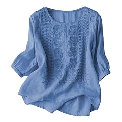 Linen shirts women for sale  Delivered anywhere in USA 