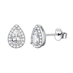 Chicsilver diamond stud for sale  Delivered anywhere in USA 