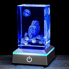 Eicxjui owl crystal for sale  Delivered anywhere in USA 
