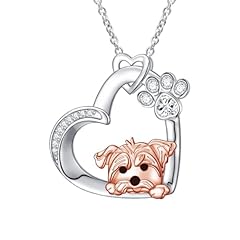 Hoohwe yorkie necklace for sale  Delivered anywhere in USA 