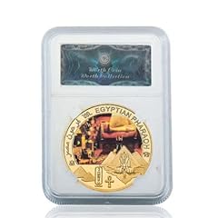 Moneta commemorativa faraone usato  Spedito ovunque in Italia 