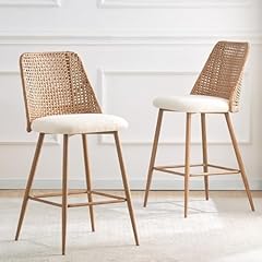 Rattan bar stools for sale  Delivered anywhere in USA 