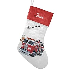 Makeunique christmas firetruck for sale  Delivered anywhere in USA 