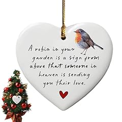 Robin garden heart for sale  Delivered anywhere in UK