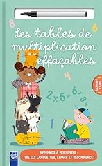Tables multiplications effaça d'occasion  Livré partout en France