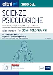 Test scienze psicologiche usato  Spedito ovunque in Italia 
