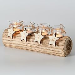 Adventskranz holz länglich gebraucht kaufen  Wird an jeden Ort in Deutschland
