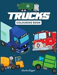 Trucks colouring book for sale  Delivered anywhere in USA 