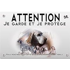 Plaque plastique attention d'occasion  Livré partout en France