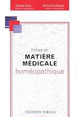 Fiches matière médicale d'occasion  Livré partout en France
