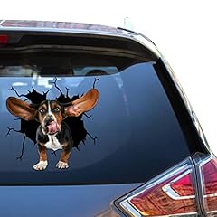 Basset hound adesivi usato  Spedito ovunque in Italia 