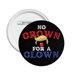 Crown clown button for sale  Delivered anywhere in USA 